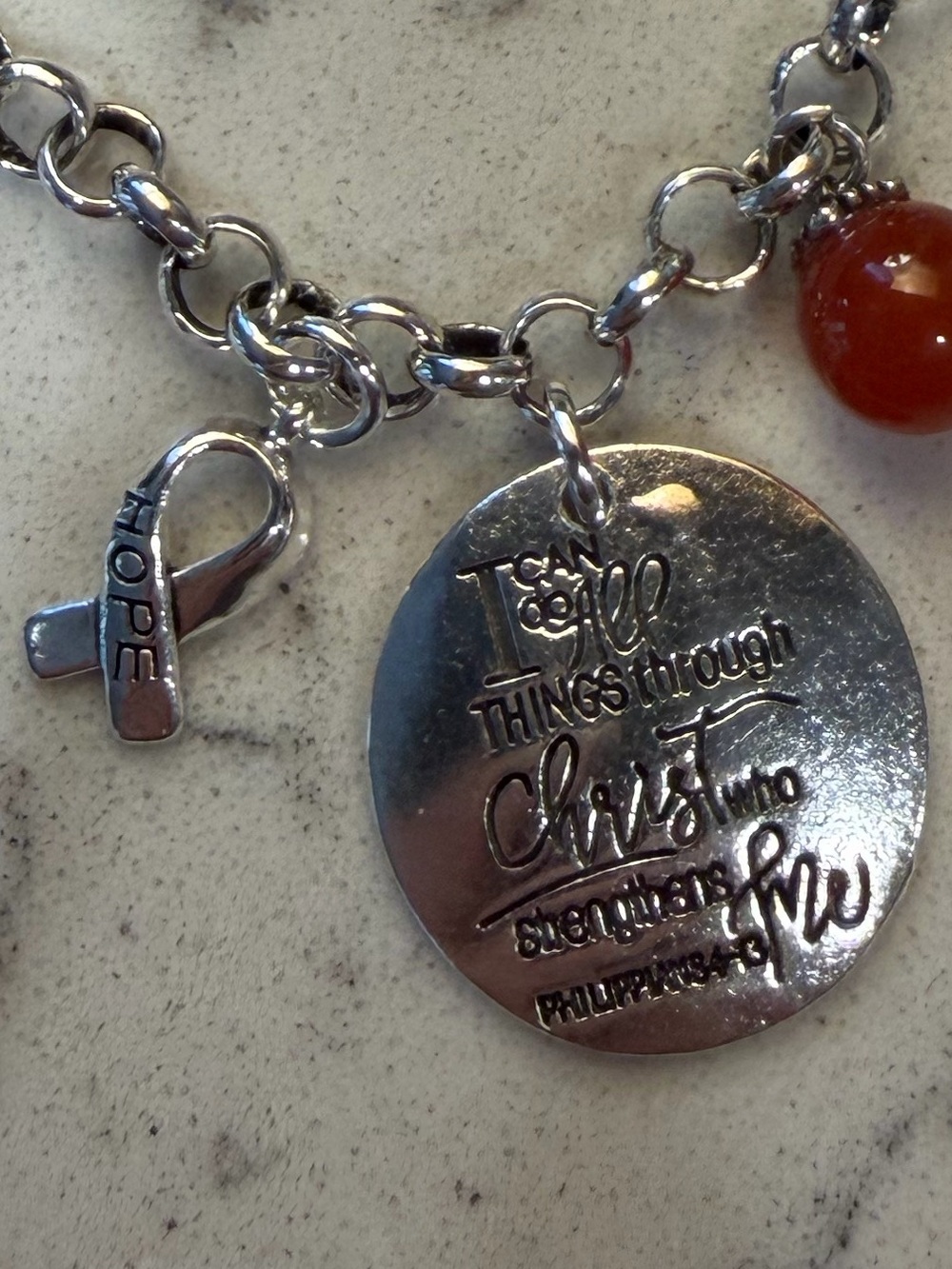 NWOT - Silver Charm Bracelet